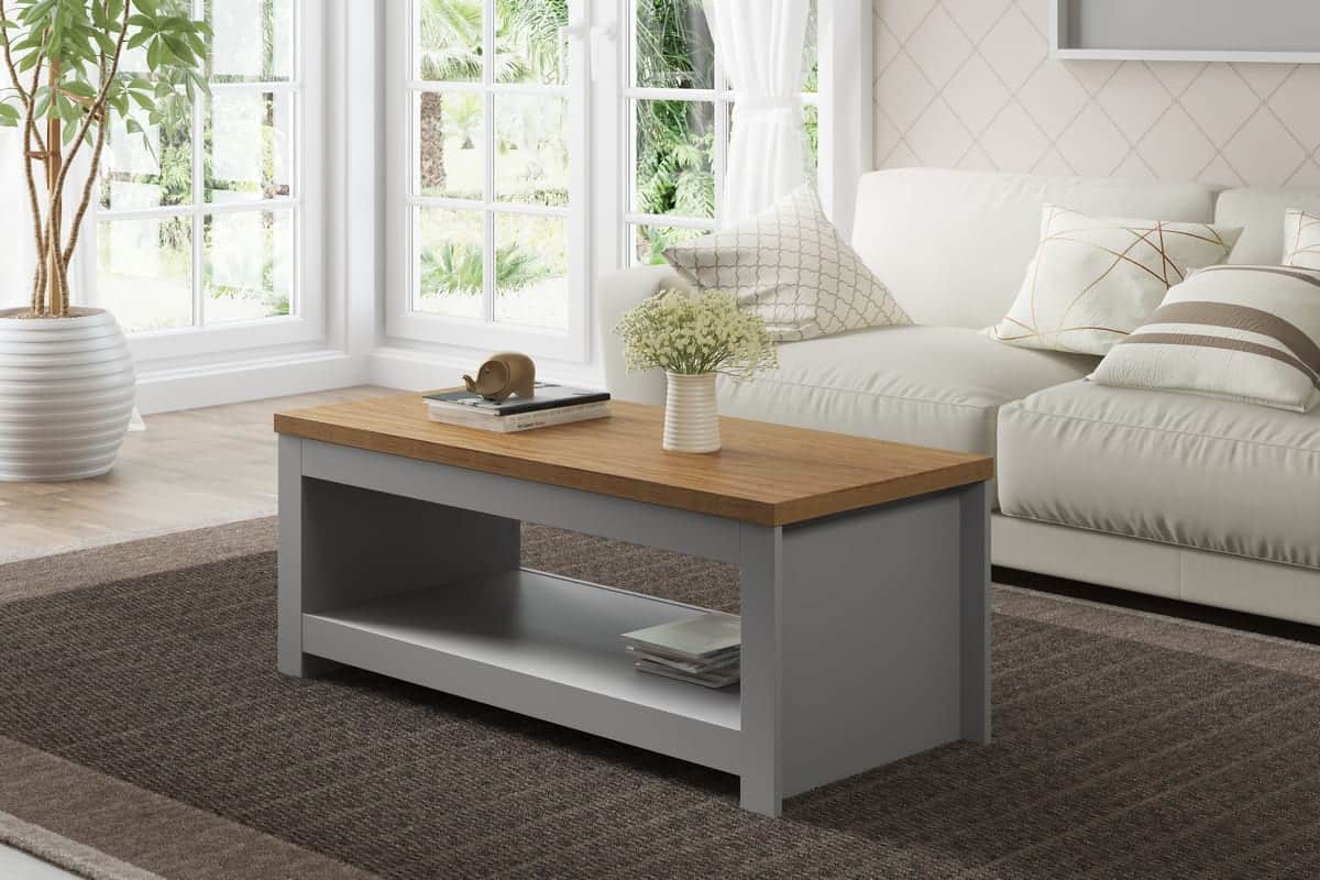 winchester grey coffee table